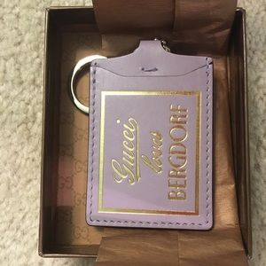 Exclusive to Bergdorf’s Gucci Keychain